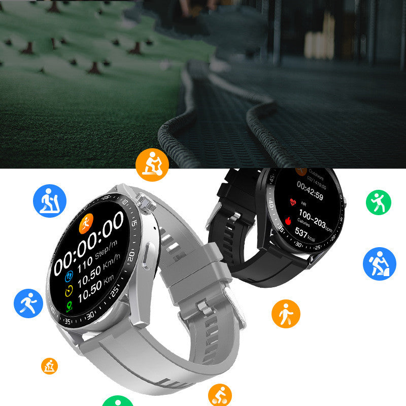 Smartwatch mit NFC und Bluetooth-Telefonie