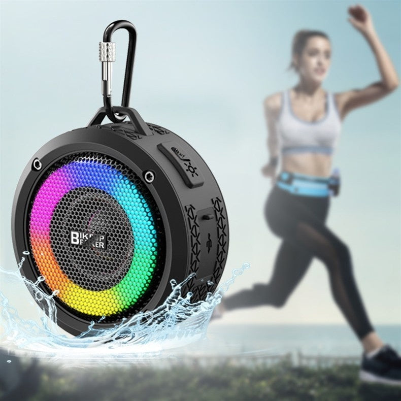Bluetooth-Lautsprecher «BassCube» · RGB-Licht