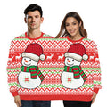 Weihnachts-Hoodie mit 3D-Digitaldruck | LuxeStyle