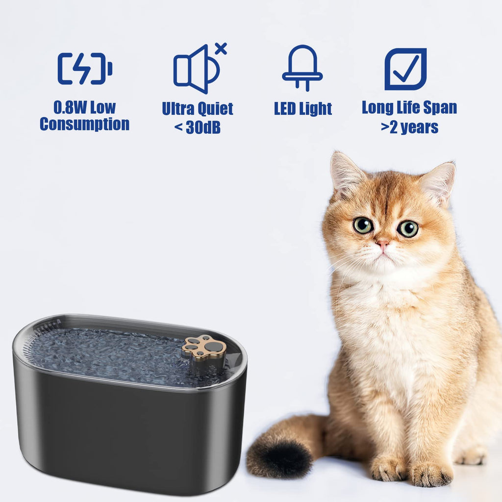 3L Trinkbrunnen für Katzen & kleine Hunde