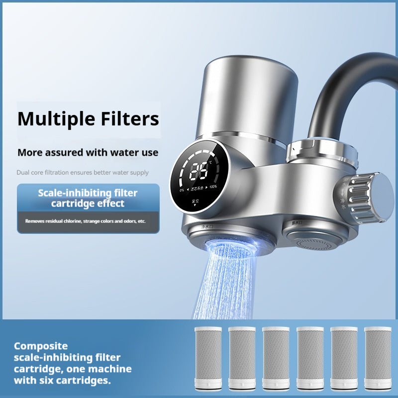 Smarter Wasserfilter für den Wasserhahn