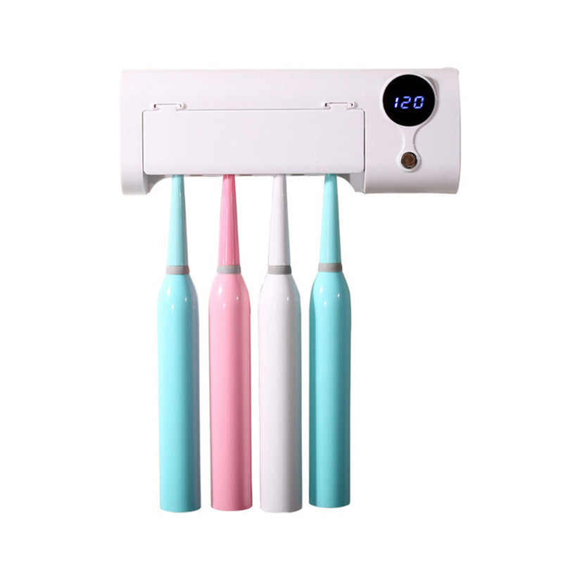 Smarter Wand-Zahnbürstenhalter mit UV-Sterilisator