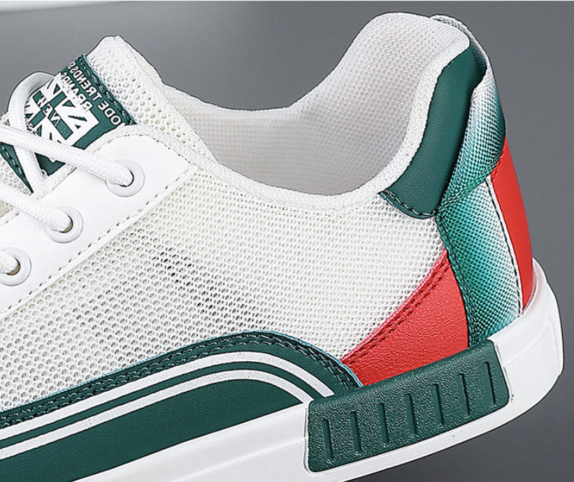 Herren-Sneaker mit Farbblock und Netzstoff – Bild 11 | LuxeStyle
