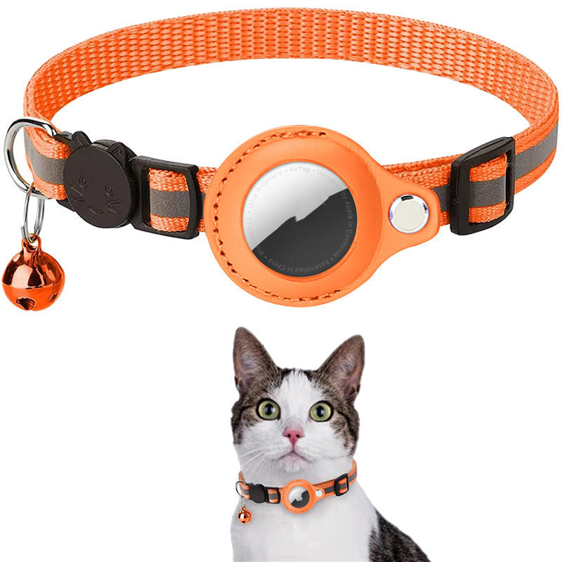 Reflektierender Wasserdichter Halter für AirTag Haustierhalsband