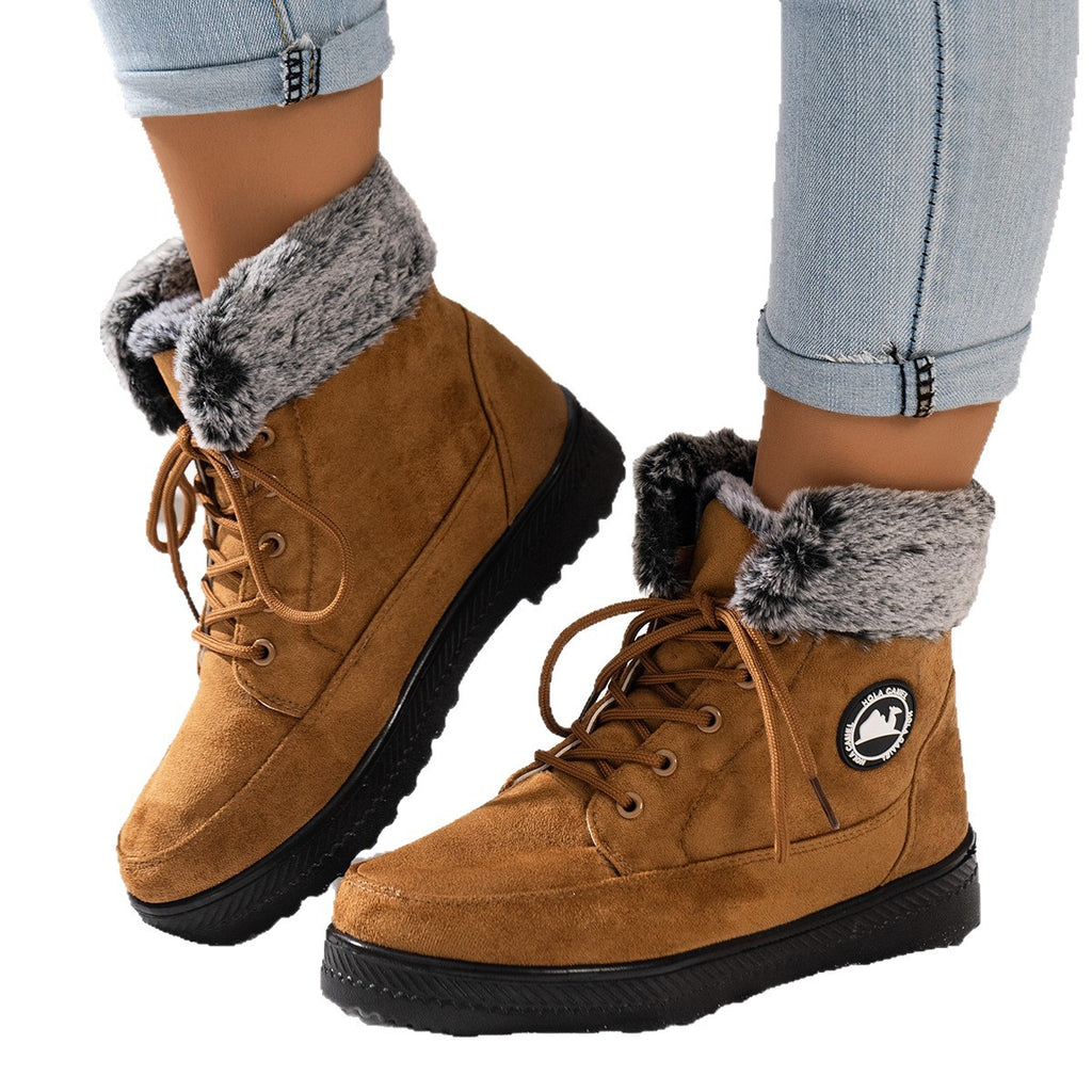 Gefütterte Winterstiefel