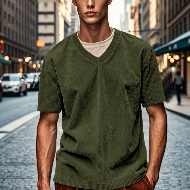 Amekaji-Loose Fit Herren T-Shirt