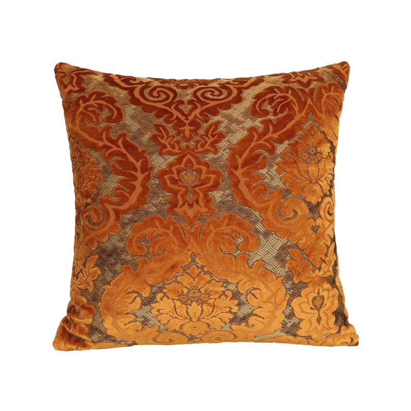 Jacquard Kissenbezug mit Stickerei
