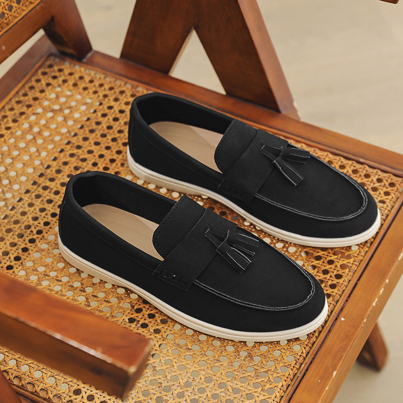 Suede Business-Casual Loafers