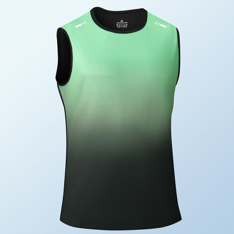Ärmelloses T-Shirt für Outdoor-Training, Fitness & Basketball
