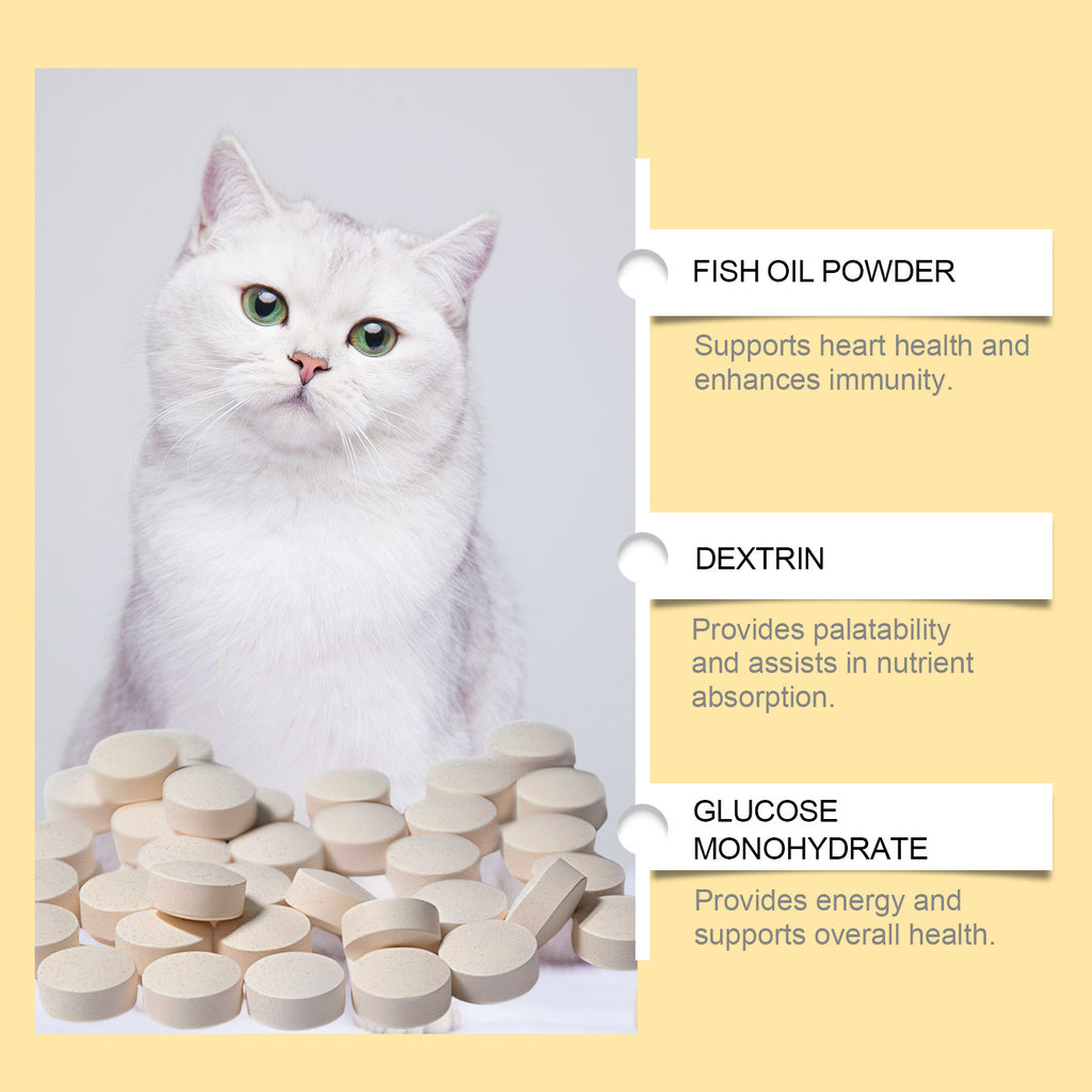 Fischöl-Tabletten für Katzen