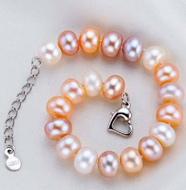 Perlenarmband in Mischfarben
