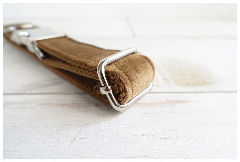 Hundehalsband-Krawatte, Camel – Bild 4 | LuxeStyle