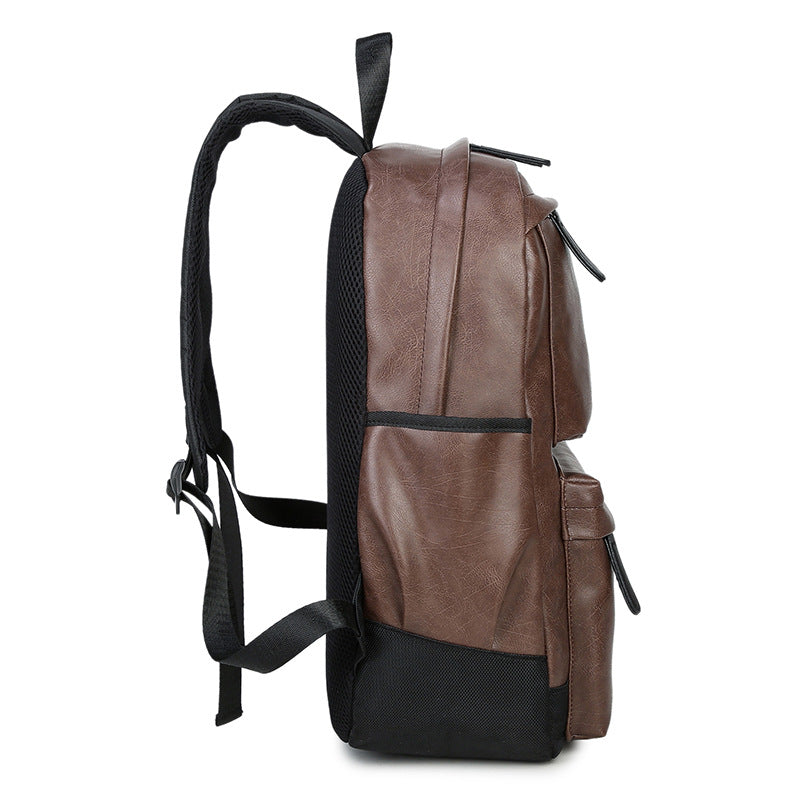 Reiserucksack Herren aus PU-Leder – Bild 3 | LuxeStyle