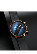 Quarz-Armbanduhr mit Kalender – Bild 4 | LuxeStyle