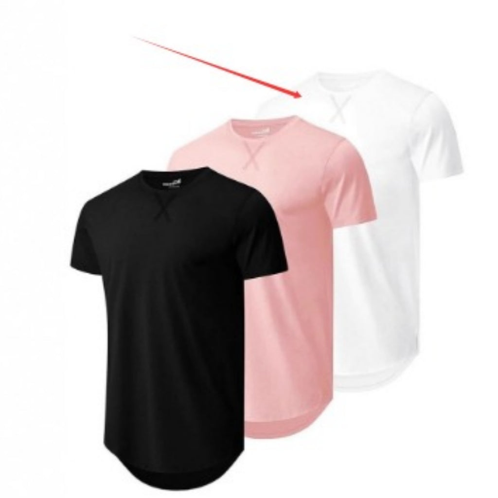 Lässiges Kurzarm-Shirt aus Baumwoll-Mix