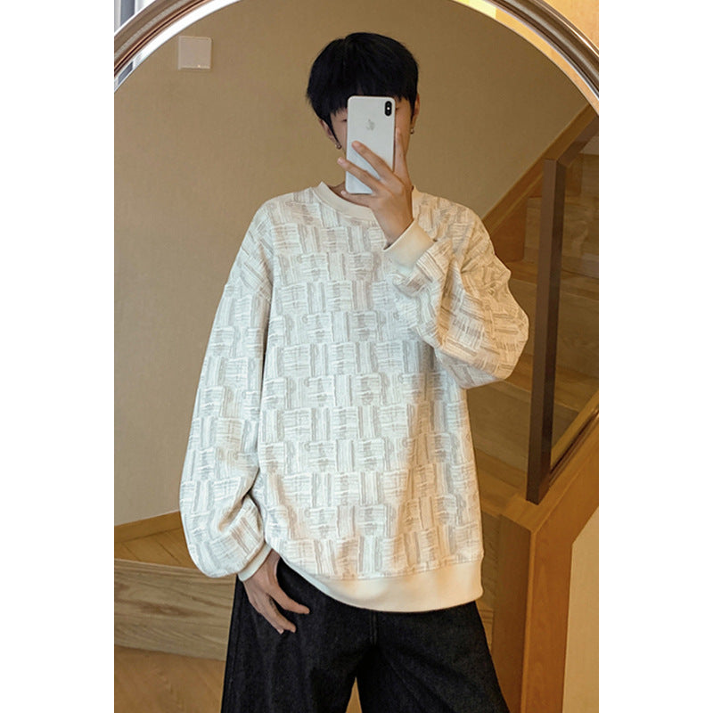 Herren locker sitzender Rundhals-Pullover – Bild 6 | LuxeStyle