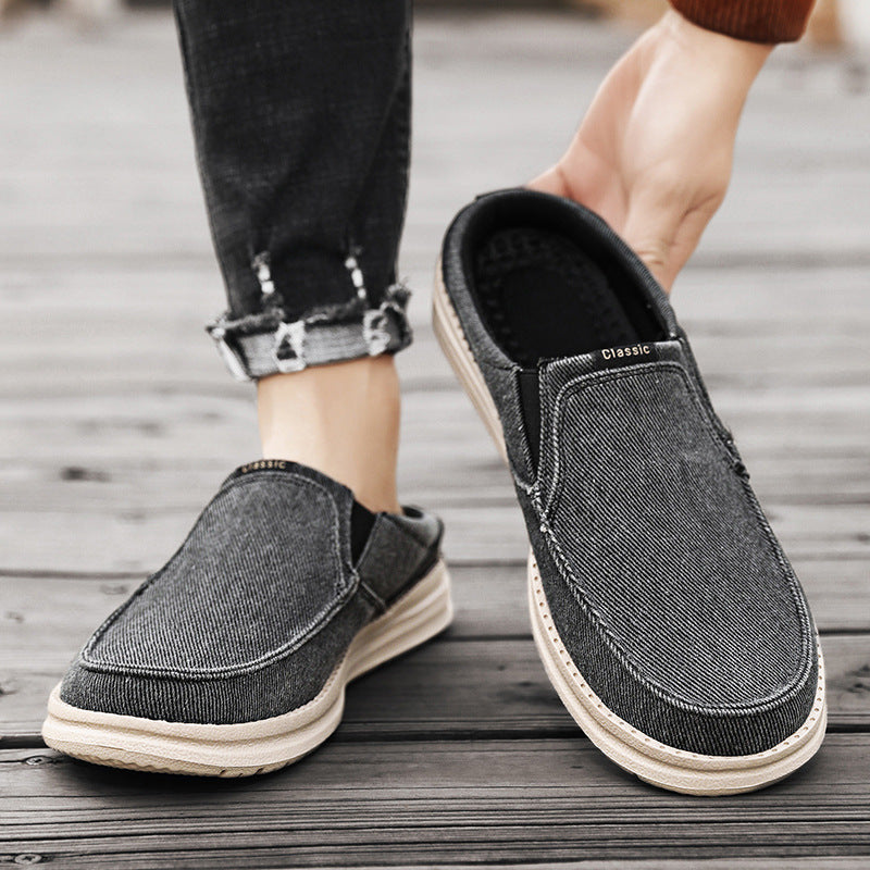 Freizeit-Slipper aus Canvas für Herren