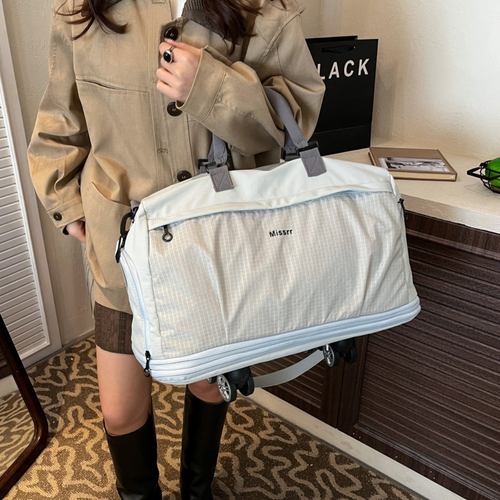 Reisetasche mit Rollen, erweiterbar – Bild 6 | LuxeStyle