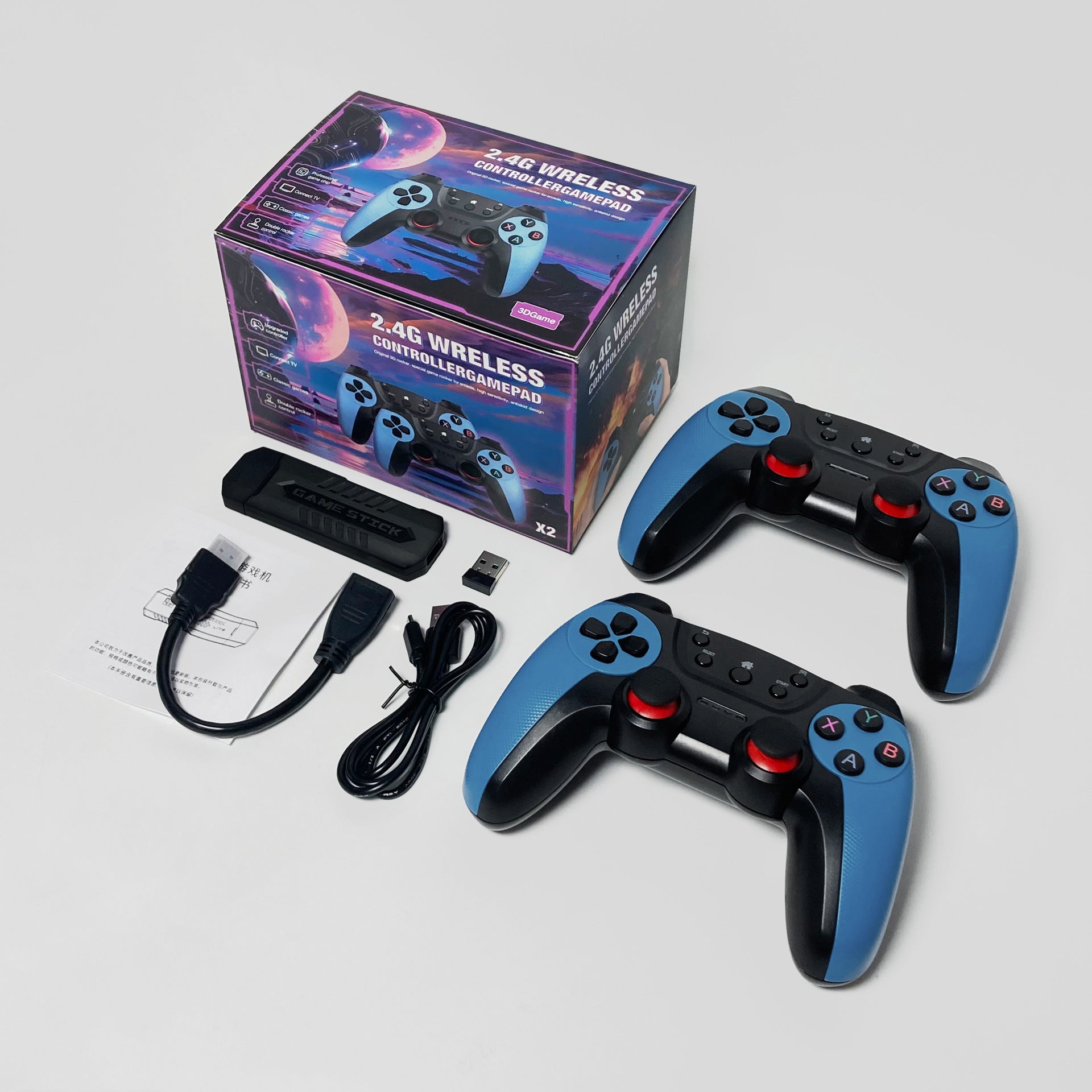 X2 Blue 4K Wireless Gaming Konsole