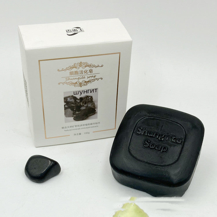 Shungit Mineral Seife für Körper & Gesicht – Bild 4 | LuxeStyle