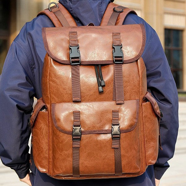 Business Outdoor Rucksack aus PU-Leder
