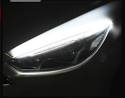 LED-Tagfahrlicht und Blinker für Autos