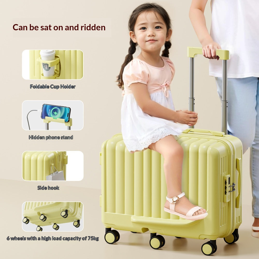 Kinder-Reisekoffer zum Draufsitzen – Bild 2 | LuxeStyle