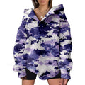 Blumenprint Langarmpulli Damen