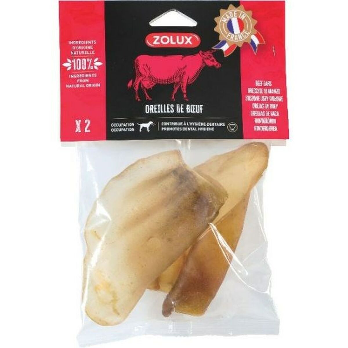 Hundesnack Zolux Beef ear
