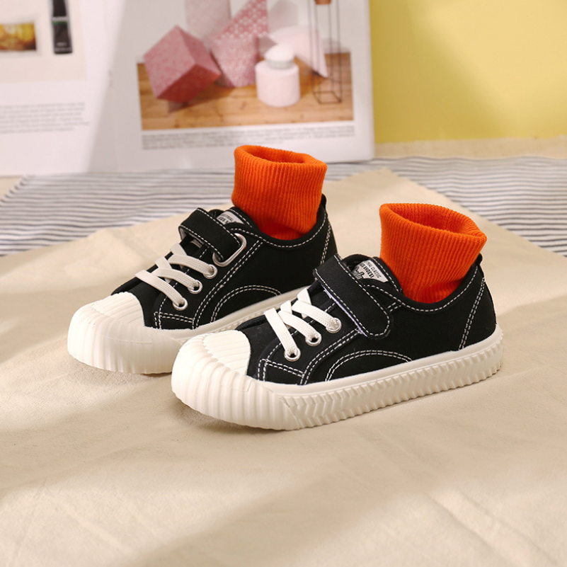 Kinder Canvas-Schuhe mit Klettverschluss