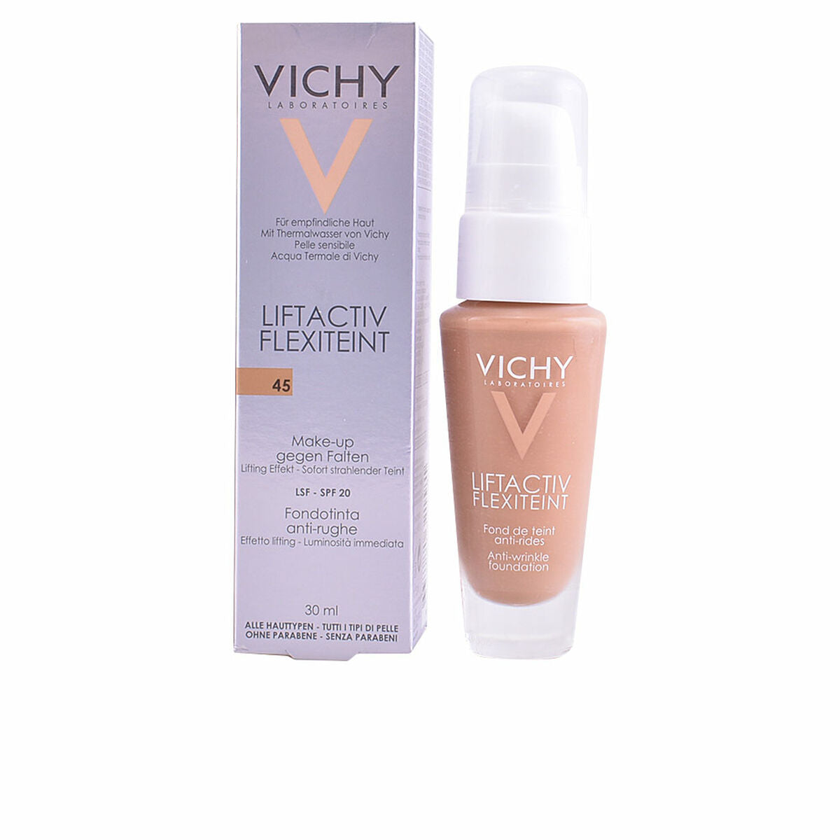 Flüssig-Make-up-Grundierung Liftactiv Flexiteint Vichy Spf 20 – LuxeStyle Schweiz