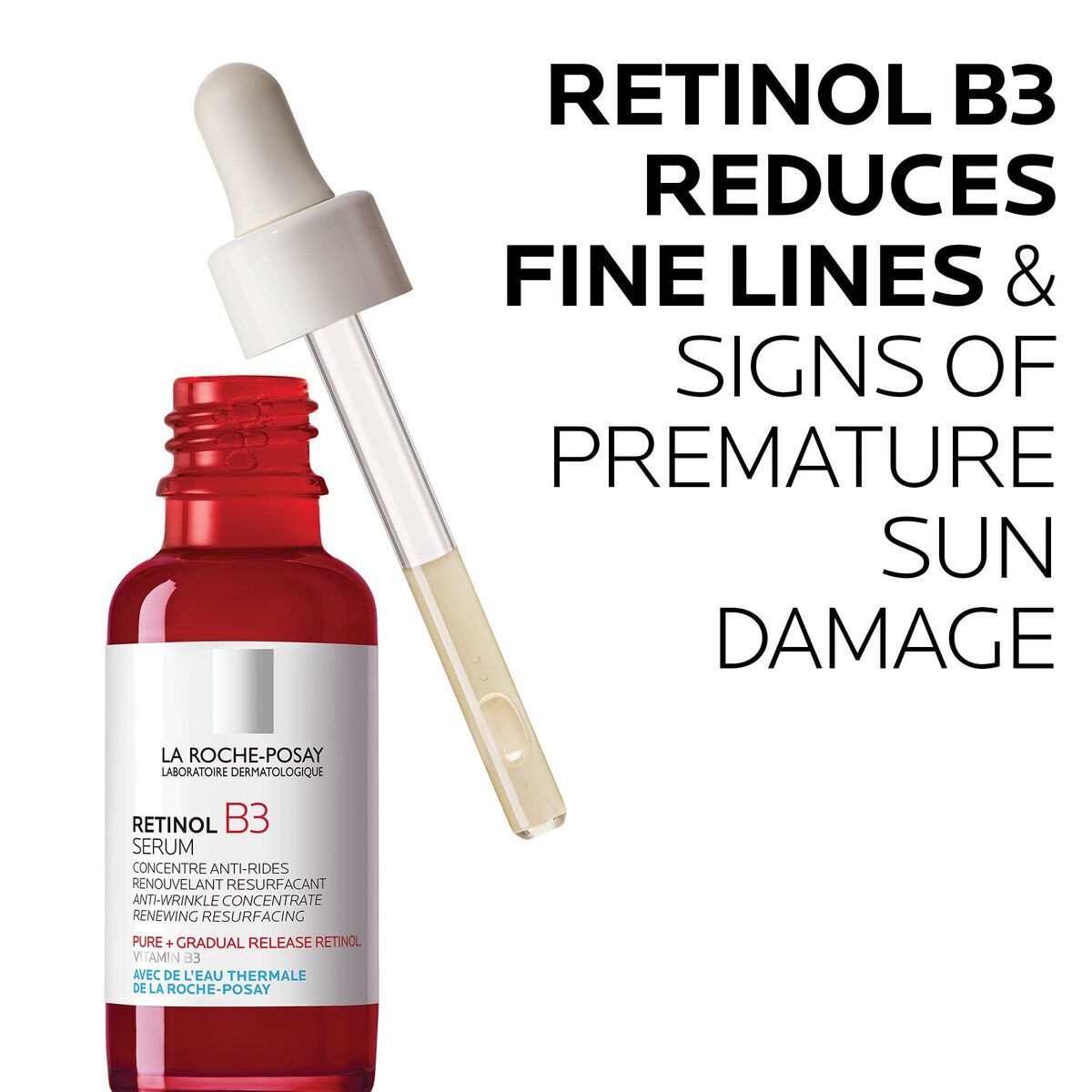 Anti-Aging Serum La Roche Posay RETINOL B3 30 ml Retinol Vitamin B3