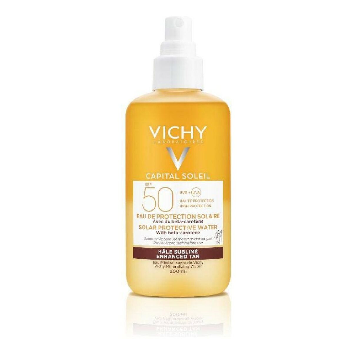 Sonnenschutz Capital Soleil Enhanced Tan Vichy Spf 50 Spf 50 200 ml