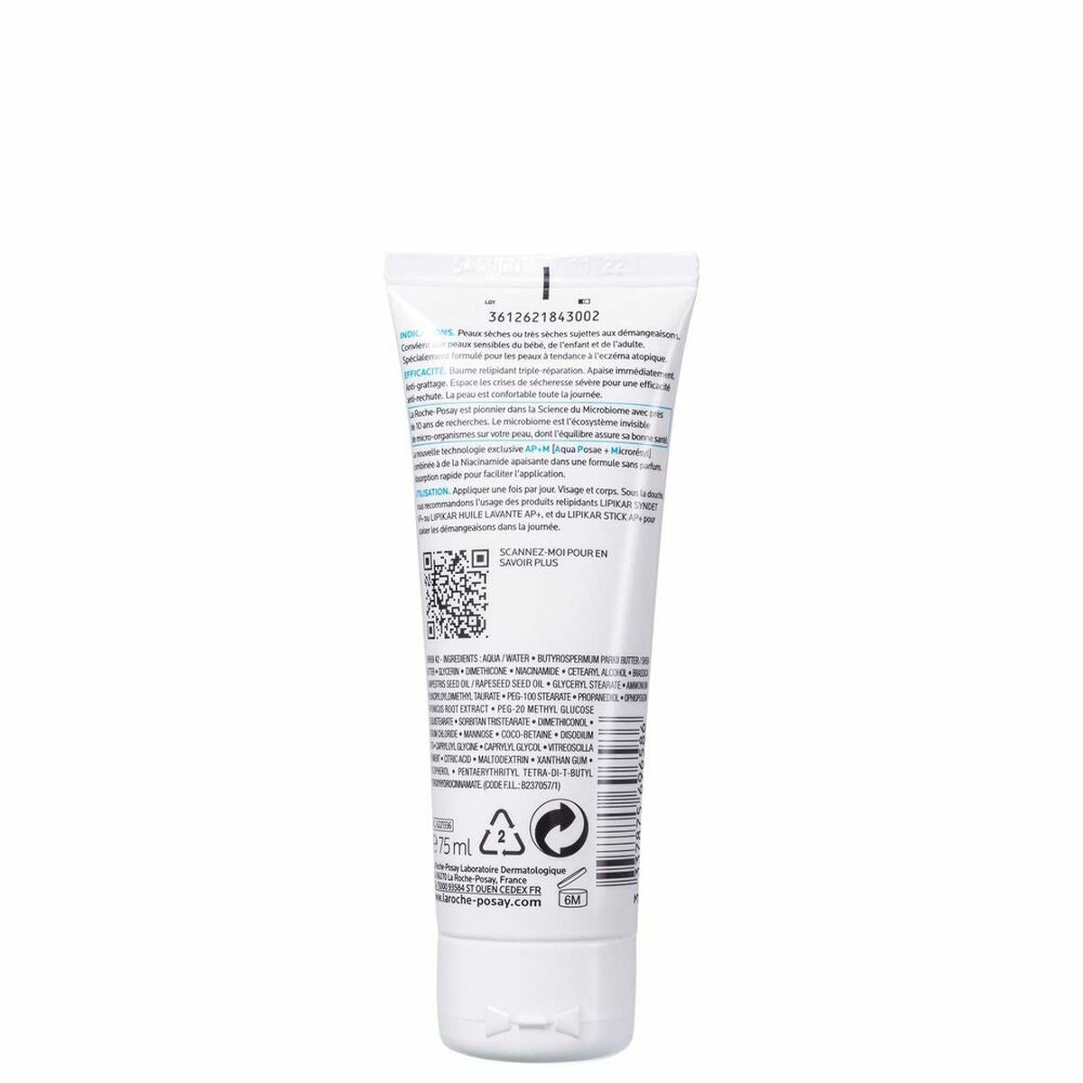 Handcreme La Roche Posay Lipikar Baume 75 ml