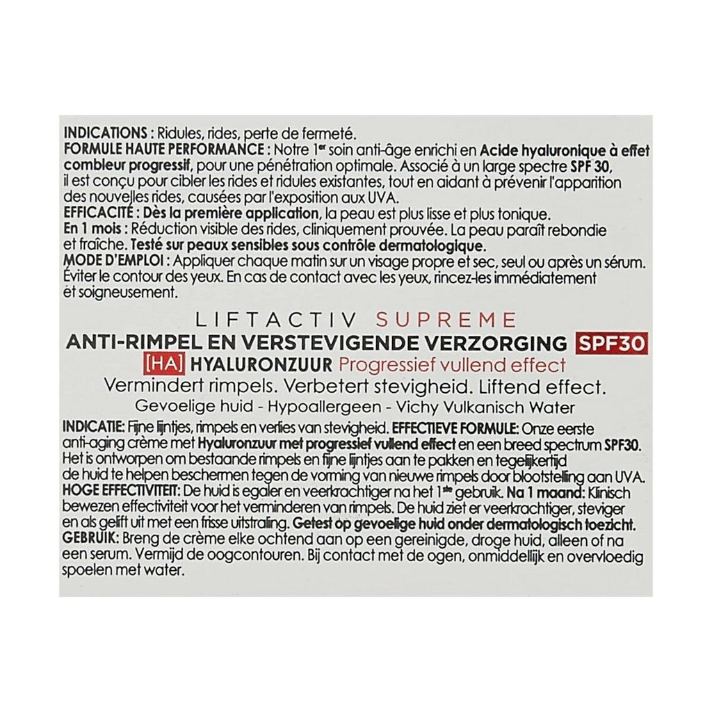 Anti-Aging-Tagescreme Vichy LIFTACTIV Spf 30 50 ml
