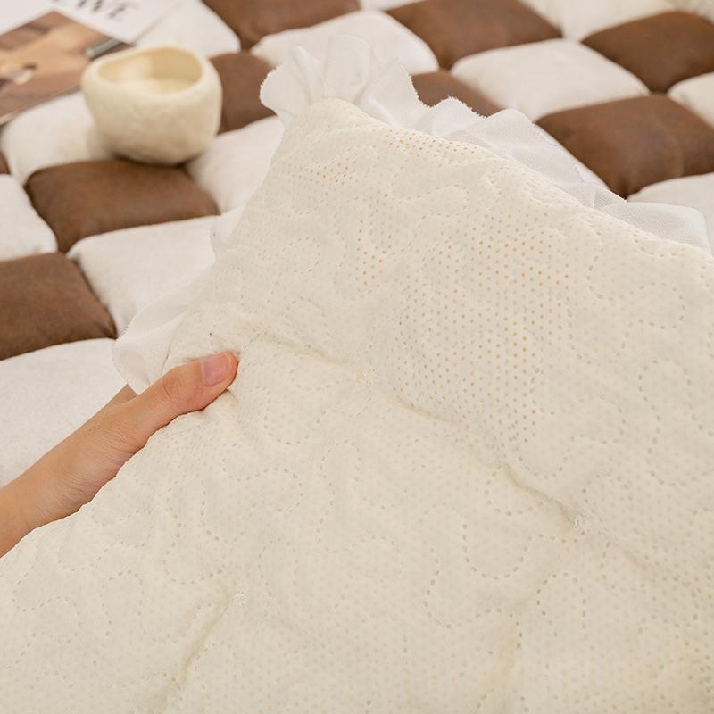 Patchwork Sofa-Kissen aus Chenille