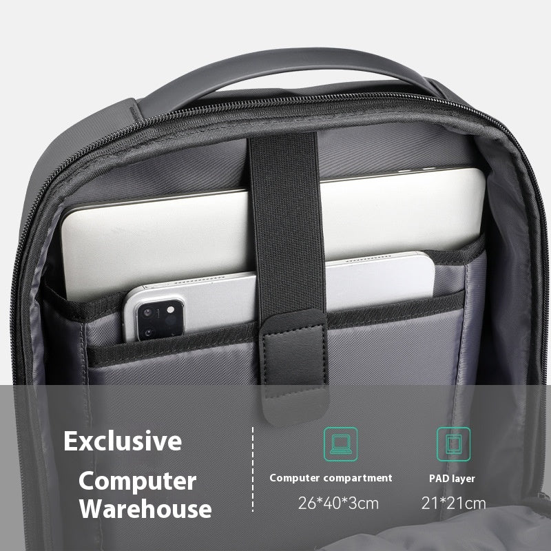 Business Laptop Rucksack «High Sense» – Bild 3 | LuxeStyle
