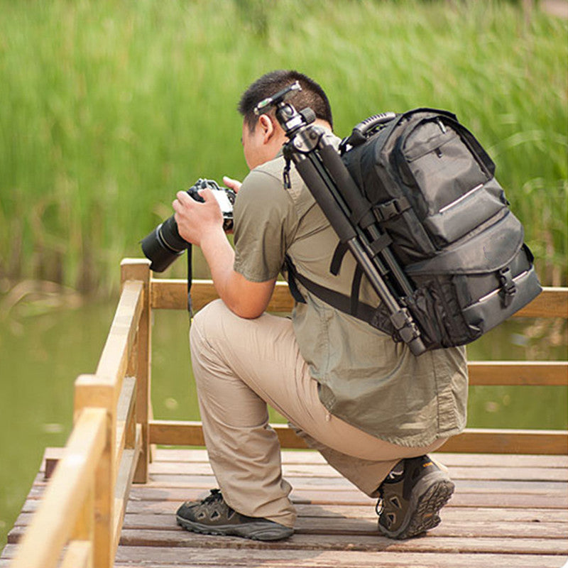 Wasserdichter Fotorucksack aus Nylon – Bild 4 | LuxeStyle