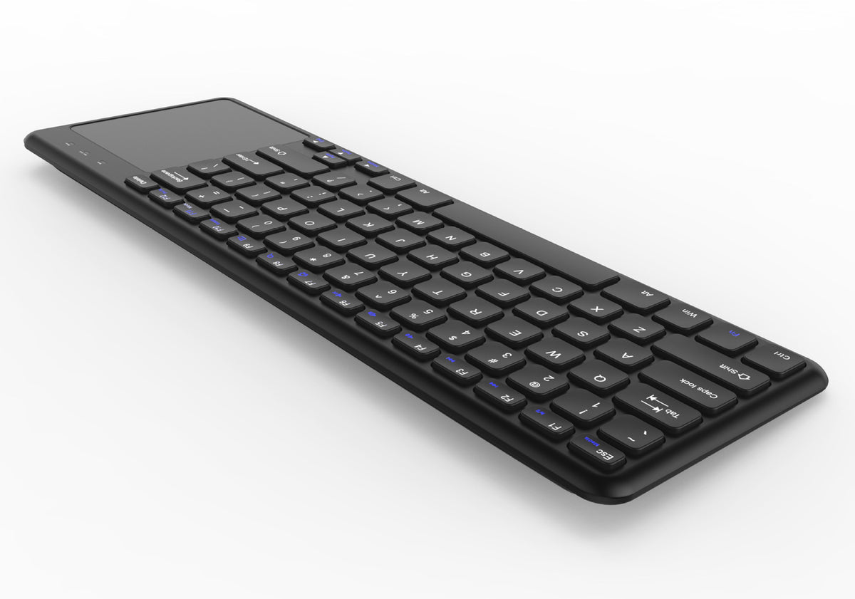 Kabelloses Multimedia-Keyboard mit Touchpad – Bild 5 | LuxeStyle