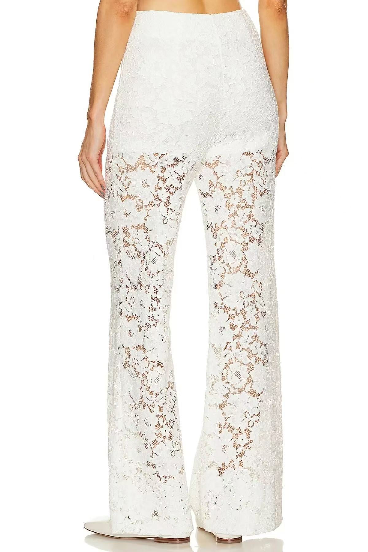 Spicy Girl High-Waist Patchwork Mesh Hose