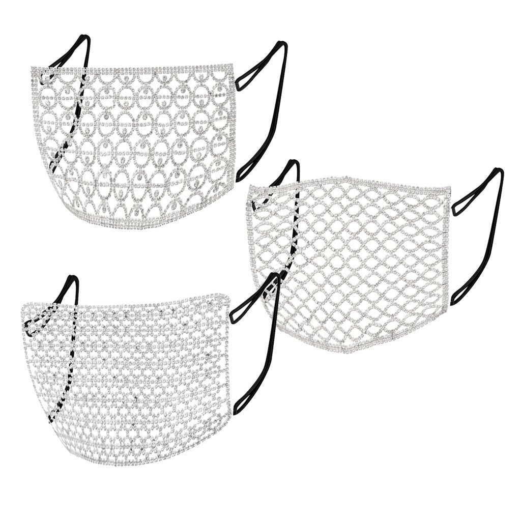 Farbiges Diamant-Mask
