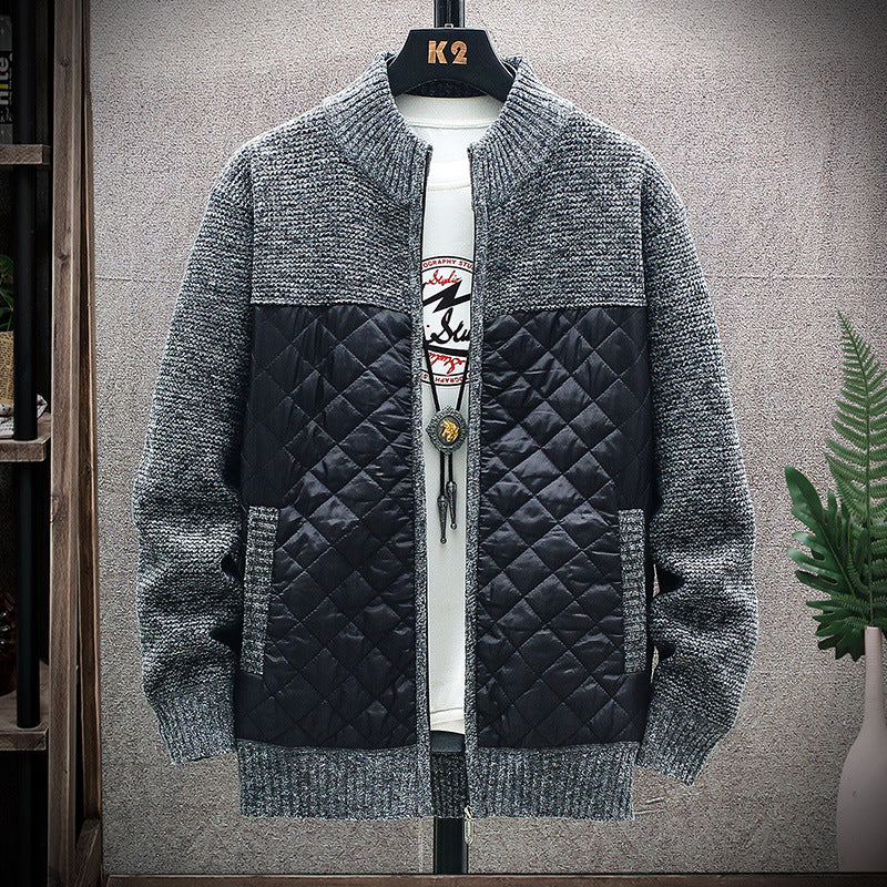 Weisses Cardigan aus grober Wolle | LuxeStyle