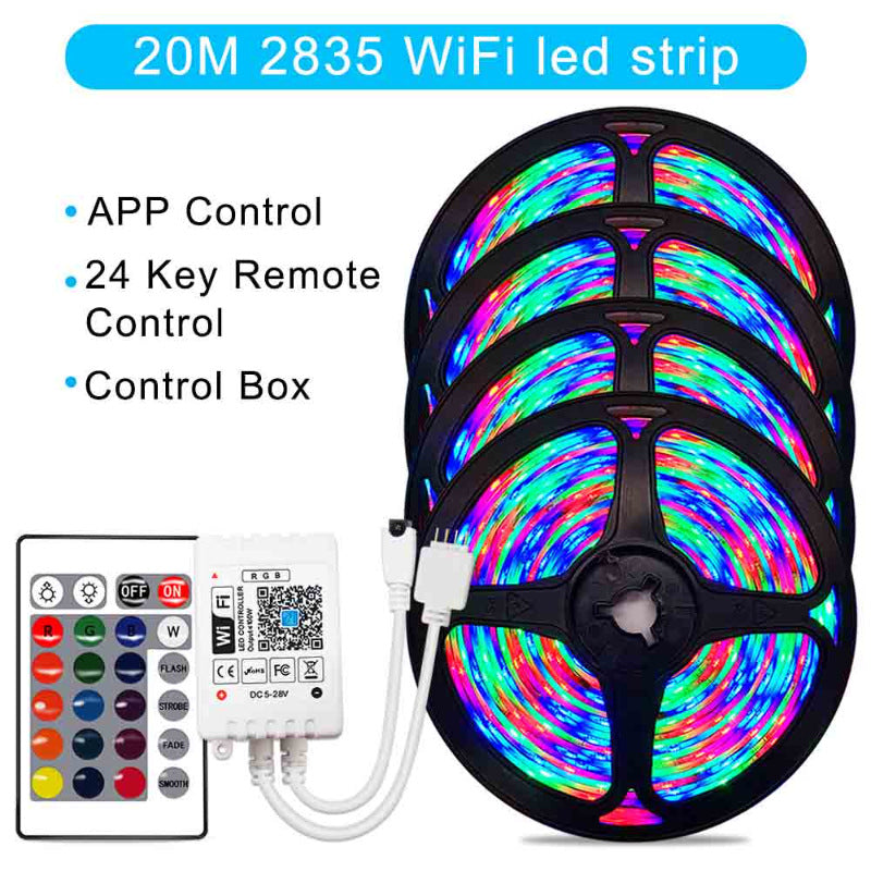 Smarter RGB LED Lichtstreifen mit WiFi-Steuerung – Bild 4 | LuxeStyle