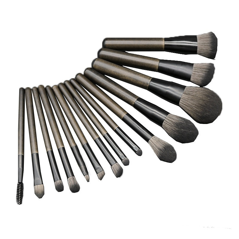 Ebony 14-teiliges Make-up Pinselset