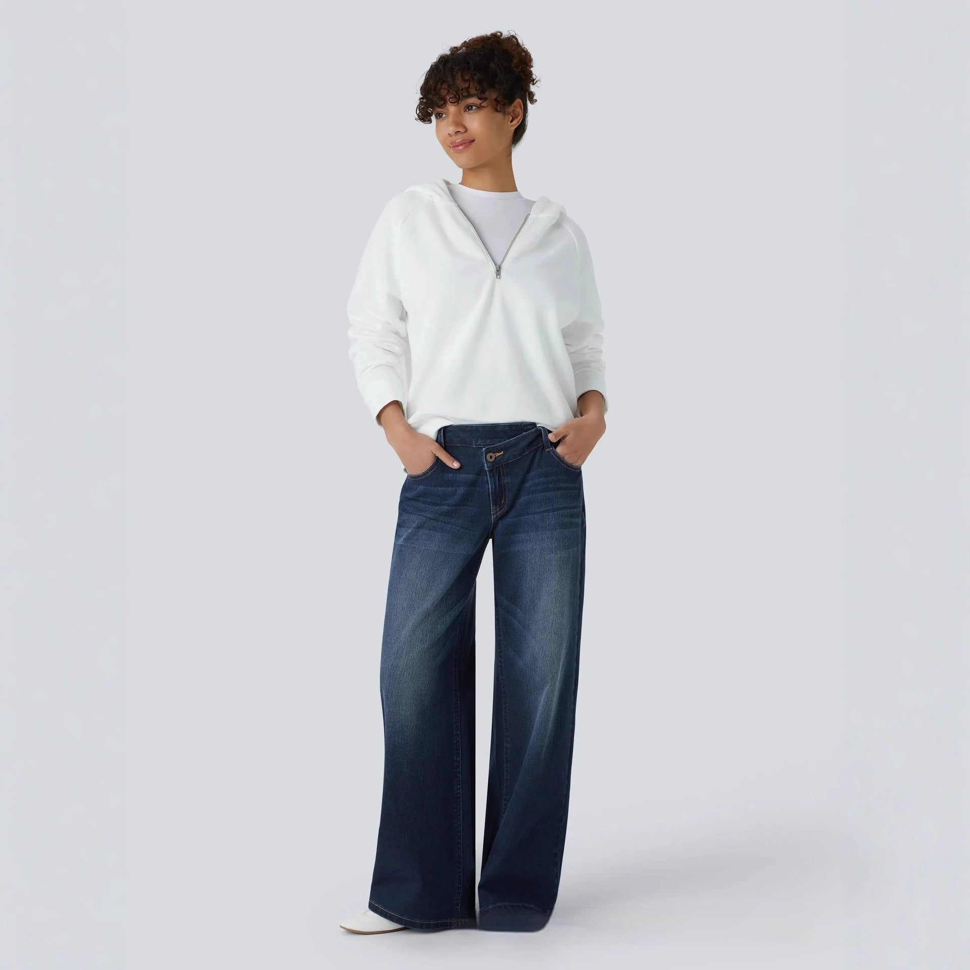 Asymmetrische Jeans