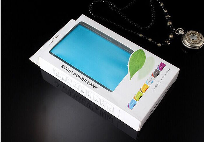 Powerbank 20000 mAh mit LED-Taschenlampe