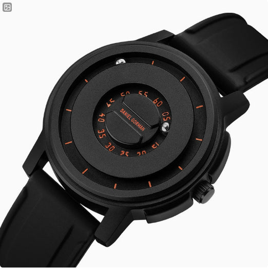 Sportliche Herrenuhr mit Magnetschwebe-Kugel – Ansicht 5