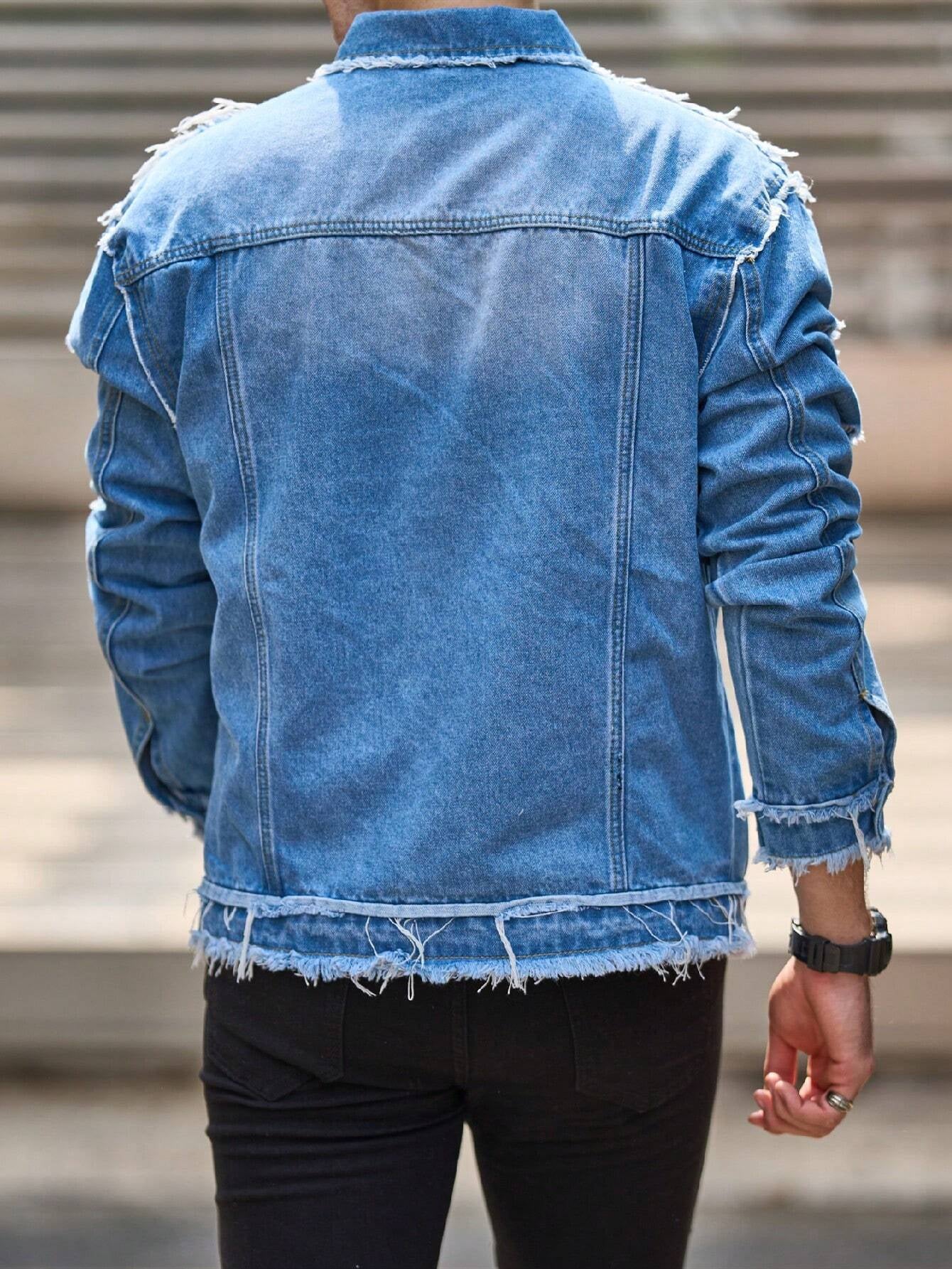 Taillierte Jeansjacke für Herren – Y100S