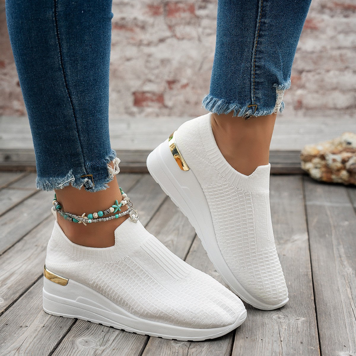 Flyknit Mesh Sports-Casual Sneaker