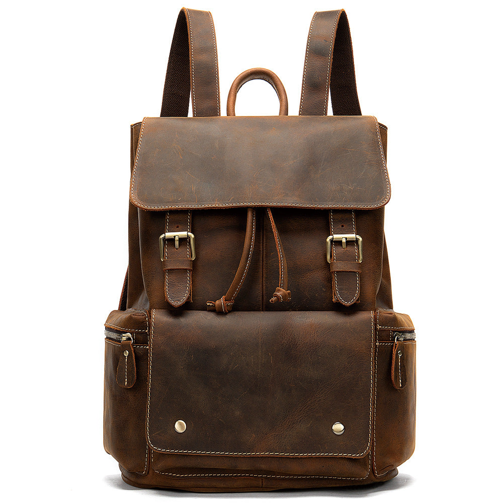 Rucksack aus Crazy Horse Leder – Bild 4 | LuxeStyle